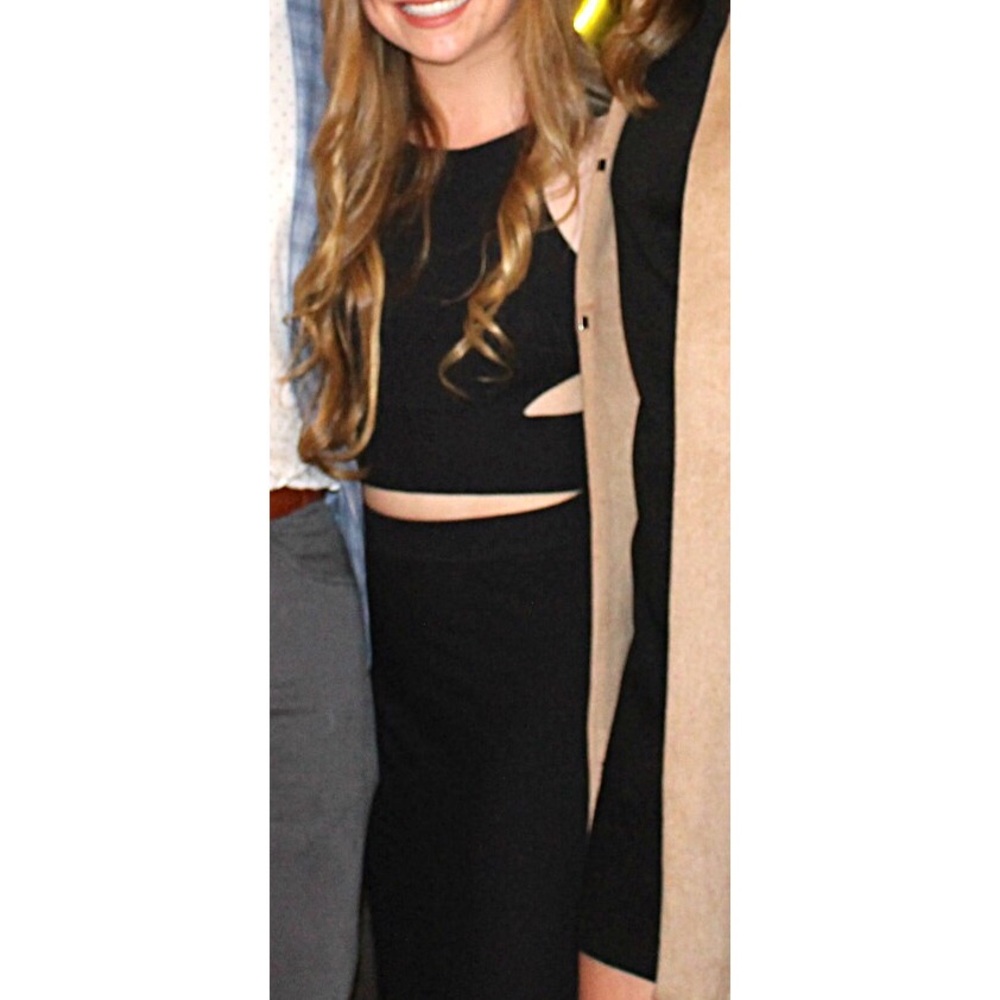 Free People cut out 2 piece dress
